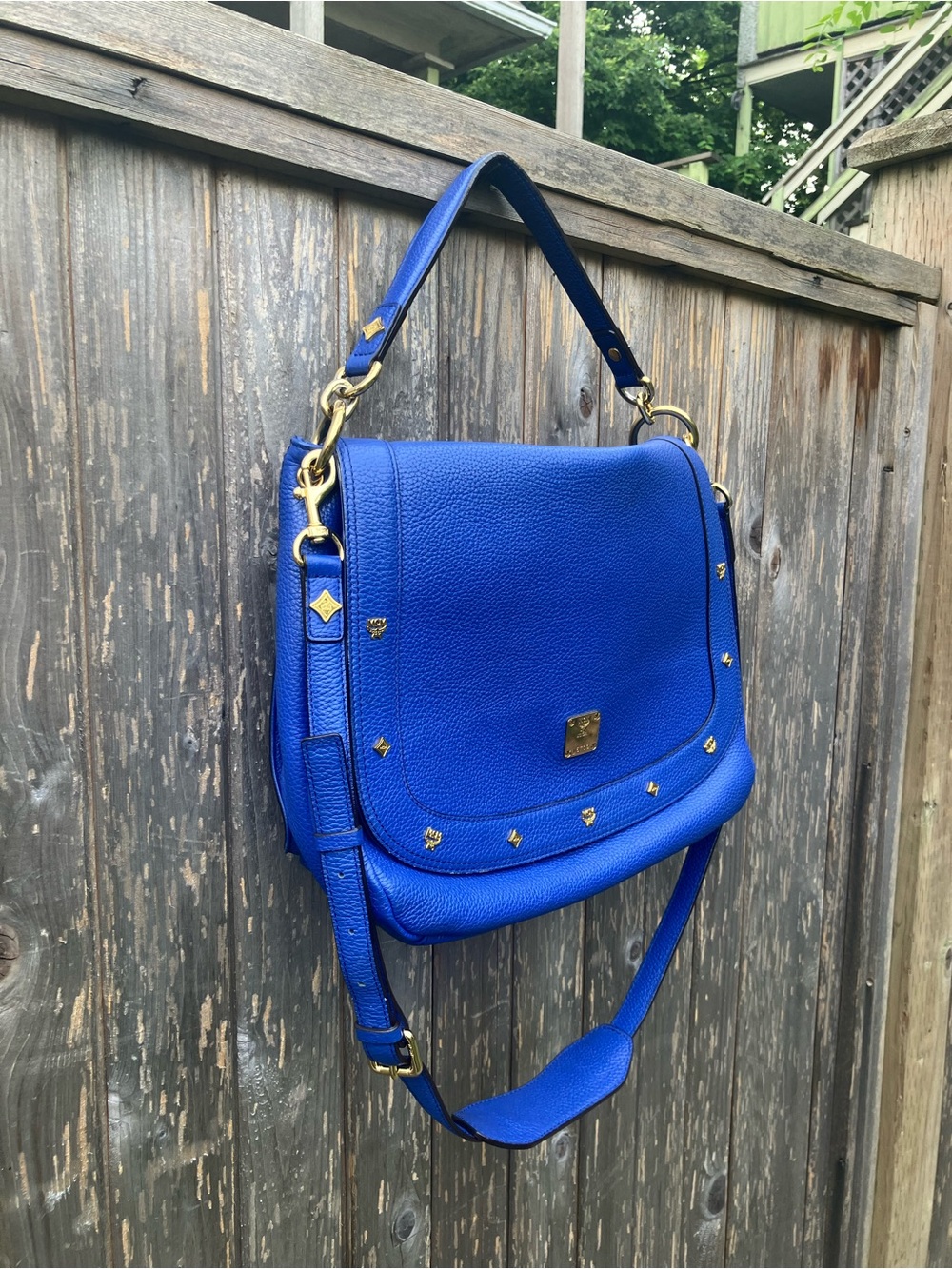 Authentic cobalt blue MCM - Picture 3 of 15